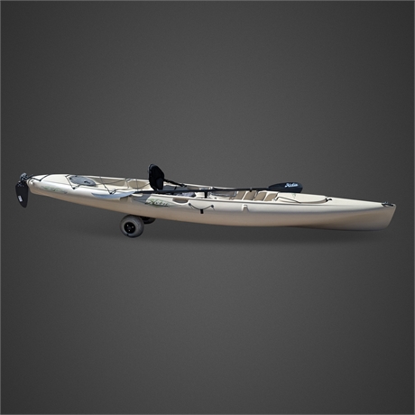 Hobie Mirage Revolution Fish Kayak w/ Drive Cart Paddle Seat