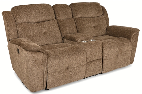Contemporary Power Recline Loveseat by New Classic Furniture