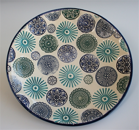 Lisa Carlson 'Ceramic Platter'