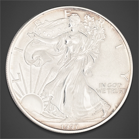 1997 United States Silver Eagle – One Dollar, Silver