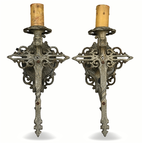 Gothic Cross Wall Sconces – Electrified