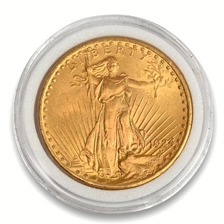 1924 $20 St. Gaudens $20 Gold Coin