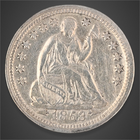 1863 U.S. Half Dime – Philadelphia Mint – Liberty Seated, .900 Silver