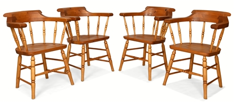 Antique Captain's Chairs - Set of 4