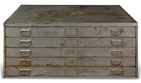 Very Vintage, Very Heavy Duty Flat File