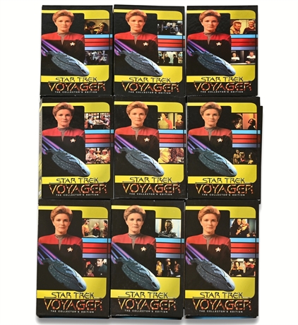 Star Trek 'Voyager' 74 The Collector's Edition Cassette Lot
