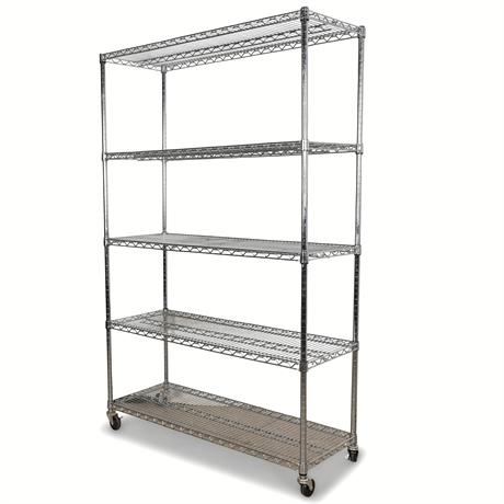 76" Seville Classics NSF Shelving Unit