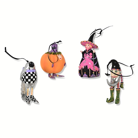 Patience Brewster Halloween Ornament Set of 4 by MacKenzie-Childs