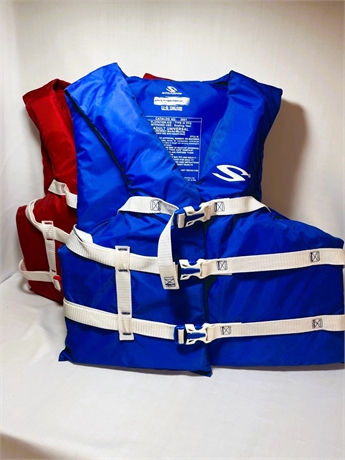 Two Adult Life Vests