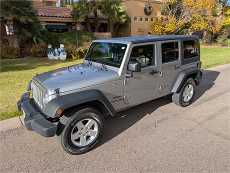 2018 Jeep Wrangler Unlimited Sport S 4x4