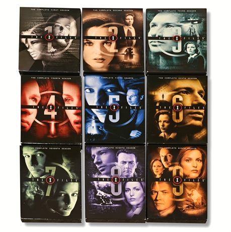 X-Files Season 1-9 Box Sets