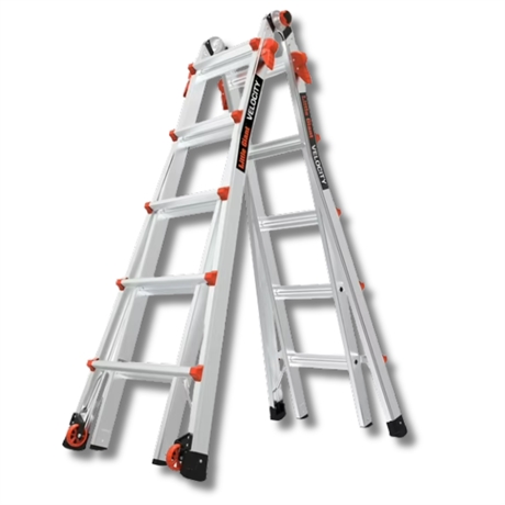 Little Giant Velocity 22 Ladder Type IA 300 lb Multi-Position Aluminum