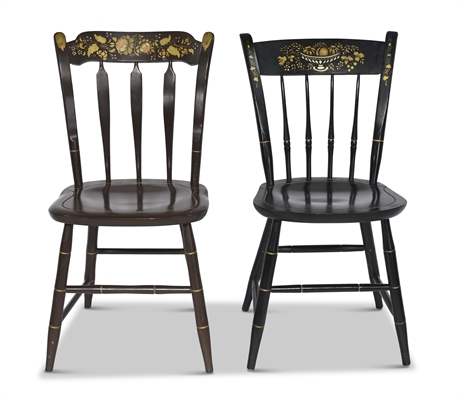 Pair Windsor Chairs