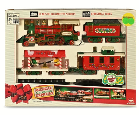 Vintage Musical Christmas Express by Quality Toys