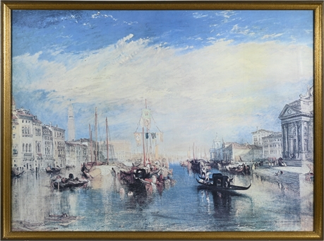Joseph Mallord William Turner "The Grand Canal, Venice"
