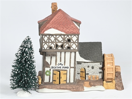 Department 56 Charles Dickens "Blythe Pond Mill House"