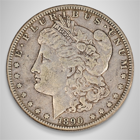 1890-O Morgan Silver Dollar – New Orleans Mint – .900 Silver