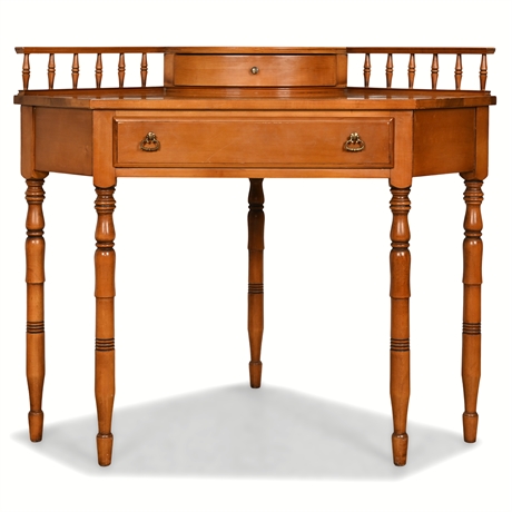 Empire Solid Maple Corner Writing Desk