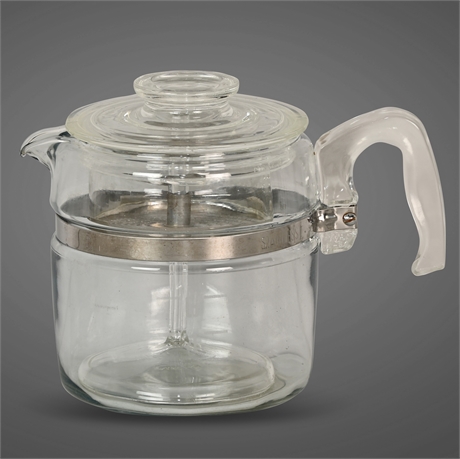 Vintage Pyrex 6 Cup Percolator