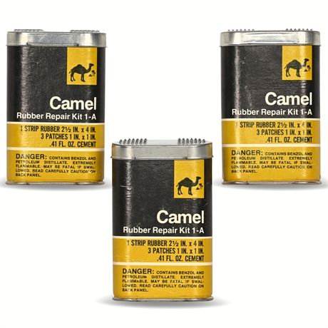 (3) Camel® Rubber Repair Kit 1-A