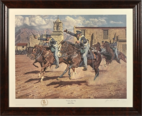 "Onward to Mexico City" Limited Edition Print by Joe Grandee