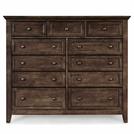 San Mateo 11 Drawer Dresser  – Tuscan Finish