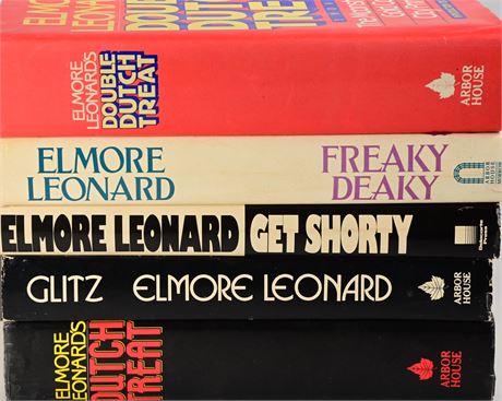 Elmore Leonard Hardcovers