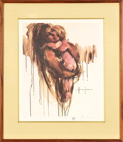 Marilyn Sunderman 'Feelings' Signed Lithograph