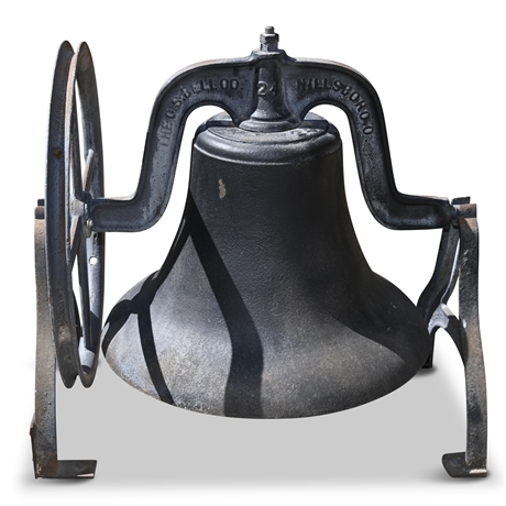 24" Antique Cast Iron School or Church Bell