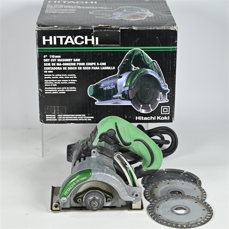 Hitachi Dry Cut Masonry Saw