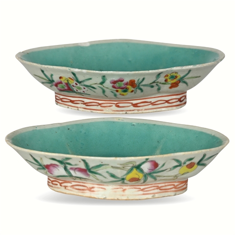 Antique Chinese Tongzhi Porcelain Bowls