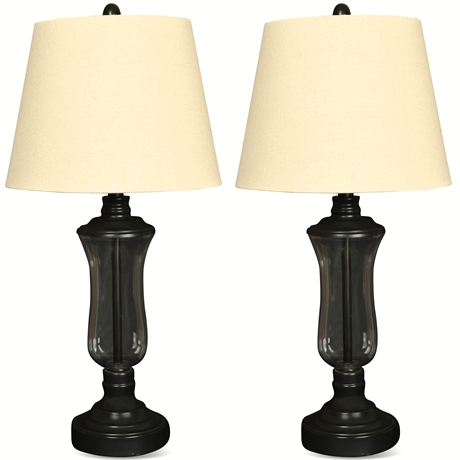 Pair 28.5" Table Lamps