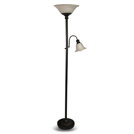 72" Torchiere Style Floor Lamp