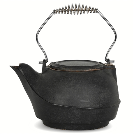 Vintage Cast Iron Kettle