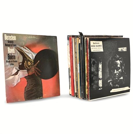 Classical Music Vinyl Record Collection