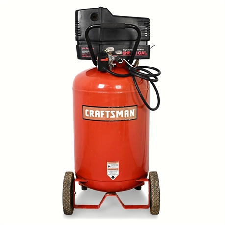Craftsman 6HP 30-Gallon Vertical Air Compressor — Model 919.167300, 120V