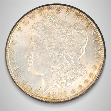 1885 Morgan Silver Dollar – Philadelphia Mint – .900 Silver
