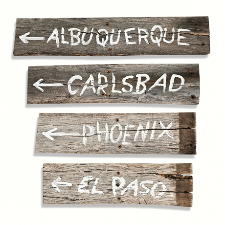 Reclaimed Barnwood Signs — Albuquerque, Carlsbad, Phoenix & El Paso