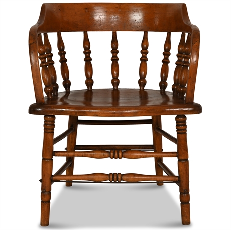 Antique Saloon Style Captain's Chair