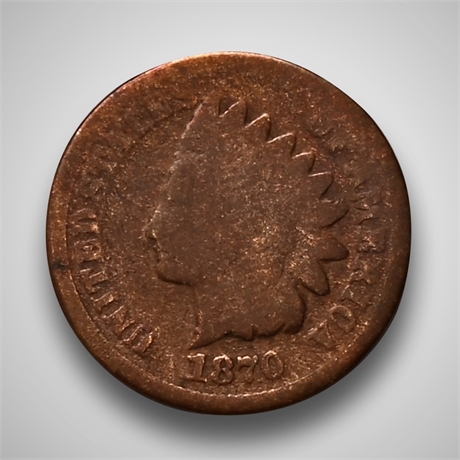 1870 (1) Indian Head Penny