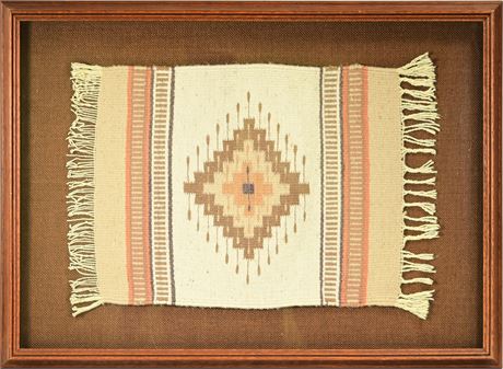 Framed Zapotec Weaving