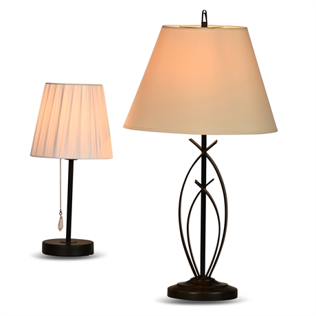 Pair Table Lamps