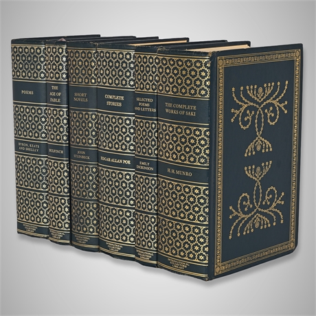 Poe, Dickinson, Steinbeck, Saki, Bulfinch, Byron, Keats, Shelley -- Library Set
