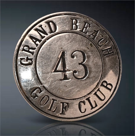 Vintage Grand Beach Golf Club Employee Badge