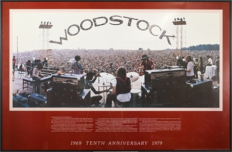Woodstock Framed Poster