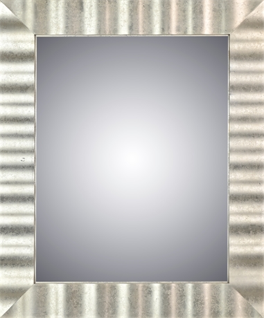 Contemporary Wavy Large Wall Mirror