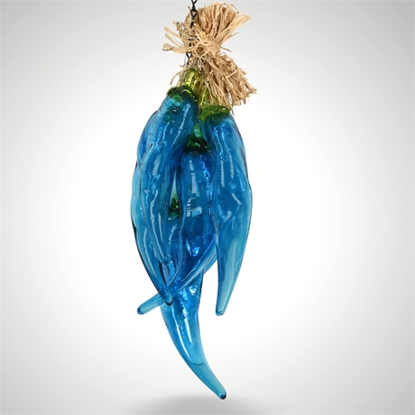 Brad Smith Hand-Blown Glass Chile Ristra