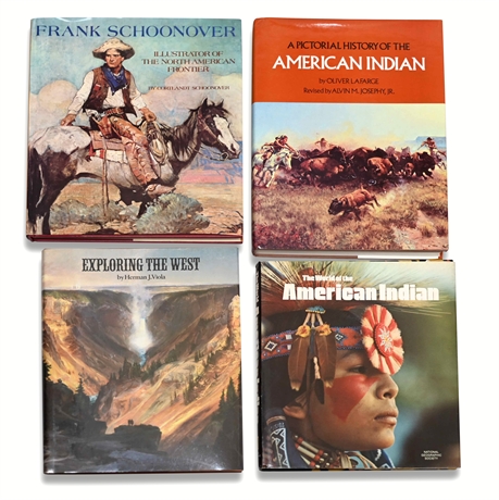 Cowboys and Indians Four Book Set