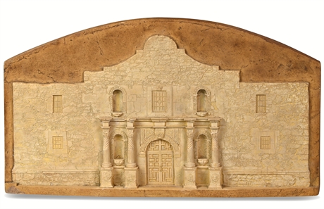 Randy Steifer 3D The Alamo Wall Sculpture
