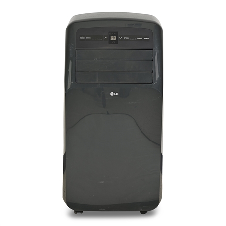 LG LP1215GXR 12,000 BTU Portable Air Conditioner with Remote, Hose & Window Kit